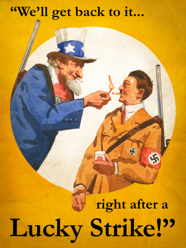 Illustration for article titled How Far We’ve Come: These Vintage Cigarette Ads Could Never Have Run Today
